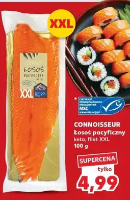 Kaufland CONNOISSEUR Łosoś pacyficzny keta, filet XXL oferta