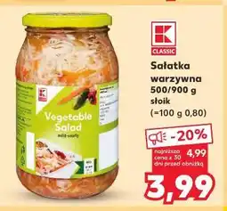 Kaufland K-Classic Sałatka warzywna oferta