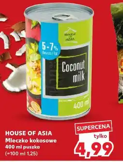 Kaufland House of Asia Mleczko kokosowe 400 ml puszka oferta