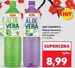 Kaufland OKF FARMER'S Napój aloesowy original, borówka 1,5 l butelka oferta