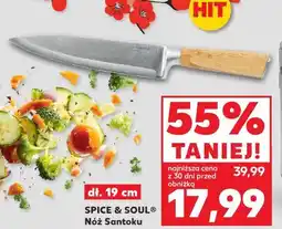 Kaufland SPICE & SOUL Nóż Santoku, dł. 19 cm oferta