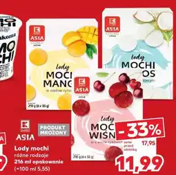 Kaufland ASIA Lody mochi różne rodzaje 216 ml opakowanie oferta