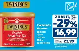 Kaufland TWININGS Herbata czarna oferta