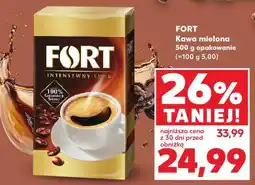 Kaufland FORT Kawa mielona oferta