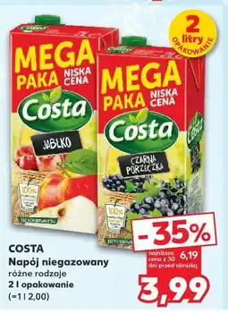 Kaufland Costa Napój niegazowany (2L opakowanie) oferta