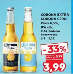 Kaufland Corona Extra / Corona Cero Piwo oferta