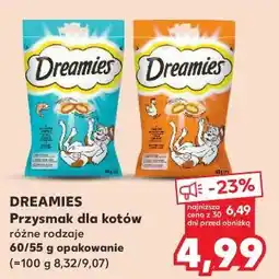 Kaufland Dreamies Przysmak dla kotów 60/55 g oferta