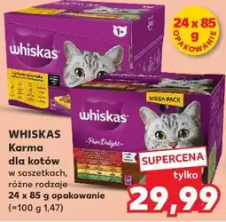 Kaufland Whiskas Karma dla kotów w saszetkach oferta
