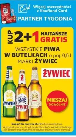 Kaufland Żywiec Piwa w butelkach 0,5l (wszystkie rodzaje, miksuj dowolnie) oferta