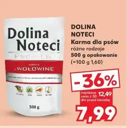 Kaufland Dolina Noteci Karma dla psów, wołowina oferta