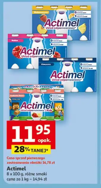 Auchan Actimel oferta