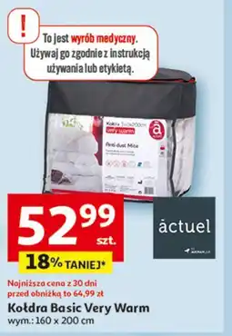 Auchan Kołdra Basic Very Warm oferta