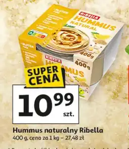 Auchan Hummus naturalny Ribella oferta