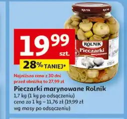 Auchan Pieczarki marynowane Rolnik oferta