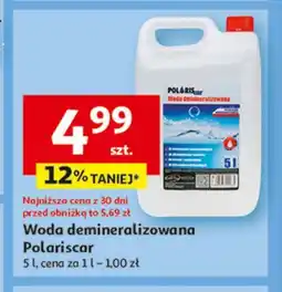 Auchan Woda demineralizowana Polariscar oferta