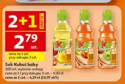 Auchan Sok Kubuś baby oferta