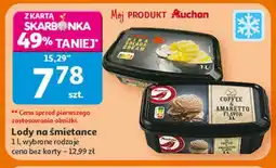 Auchan Lody na śmietance oferta