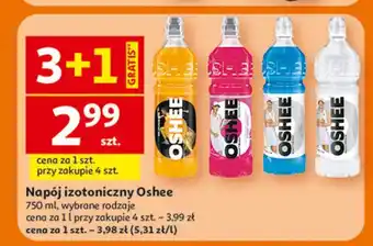 Auchan Napój izotoniczny Oshee oferta