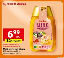 Auchan Miód wielokwiatowy Auchan oferta