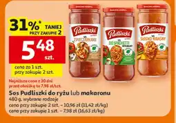 Auchan Sos Pudliszki do ryżu lub makaronu oferta
