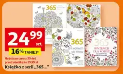 Auchan Książki z serii „365...” oferta