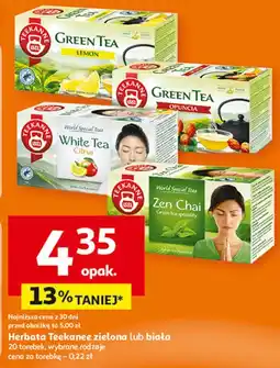 Auchan Herbata Teekanne zielona lub biała oferta