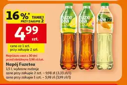 Auchan Napój Fuzetea oferta