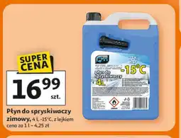 Auchan Płyn do spryskiwaczy zimowy, 4L, -15°C oferta