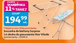 Auchan Suszarka do bielizny Surprise lub deska do prasowania Star Vileda oferta