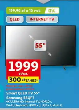 Auchan Smart QLED TV 55'' Samsung 55QF7 oferta