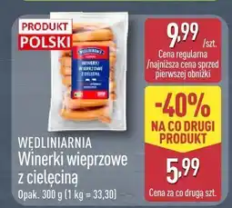 ALDI Winerki wieprzowe z cielęciną oferta
