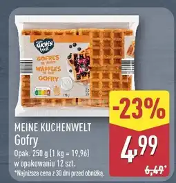 ALDI Gofry MEINE KUCHENWELT oferta