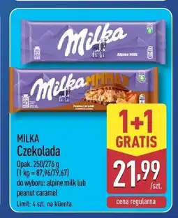 ALDI Czekolada MILKA oferta