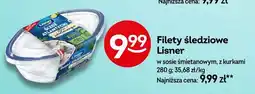 Żabka Filety śledziowe Lisner w sosie śmietanowym, z kurkami oferta