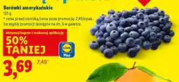 Lidl Borówki amerykańskie oferta