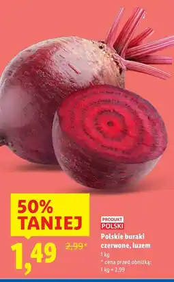 Lidl Buraki Polskie czerwone, luzem oferta