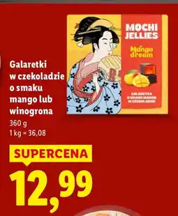 Lidl Galaretki w czekoladzie o smaku winogrona oferta