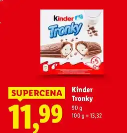 Lidl Baton Tronky Kinder oferta