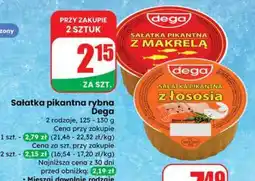 Dino Sałatka pikantna rybna Dega oferta