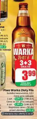 Dino Piwo Warka Złoty Pils oferta