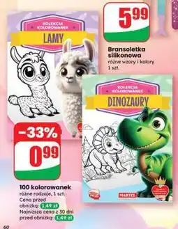 Dino 100 kolorowanek oferta
