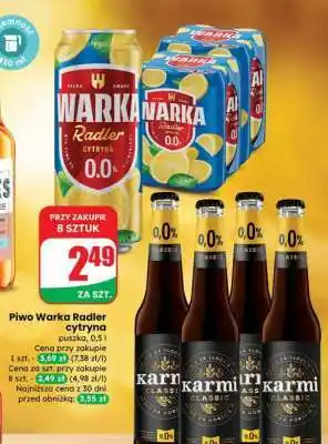 Dino Piwo Warka Radler Cytryna oferta