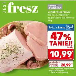 Kaufland Schab bez kości oferta