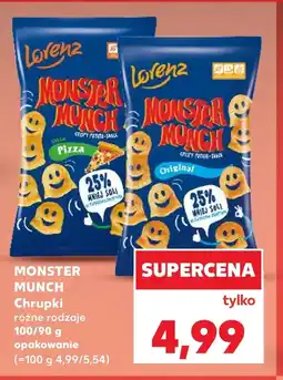 Kaufland Chrupki Monster Munch oferta