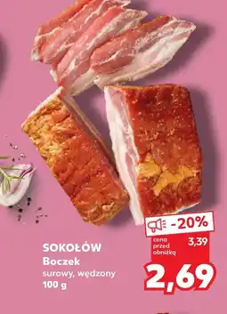 Kaufland Boczek surowy Sokołów oferta
