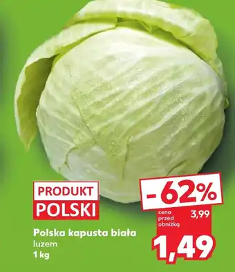 Kaufland Kapusta biała Polski oferta