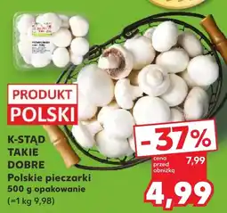 Kaufland Pieczarki K-Stąd Takie Dobre oferta