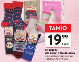 Intermarche Skarpety dla babci / dla dziadka • 3 pary oferta