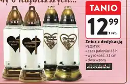 Intermarche Znicz z dedykacją PŁOMYK oferta