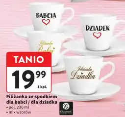 Intermarche Filiżanka ze spodkiem dla babci / dla dziadka oferta